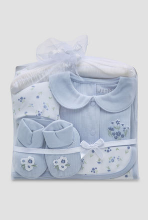 Set of 5 Juniors Clothing Gift Set with Floral Print