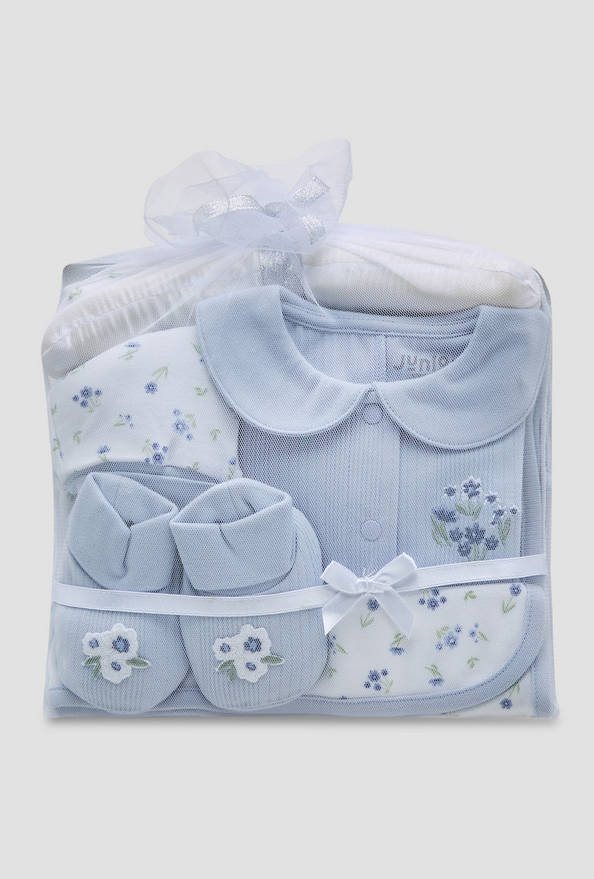 Set of 5 Juniors Clothing Gift Set with Floral Print