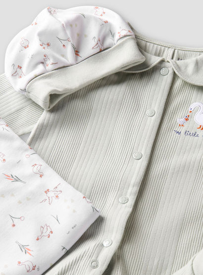 Set of 5 Juniors Clothing Gift Set with Duck Print-baby-girls-clothing-setsandcoords-image-7