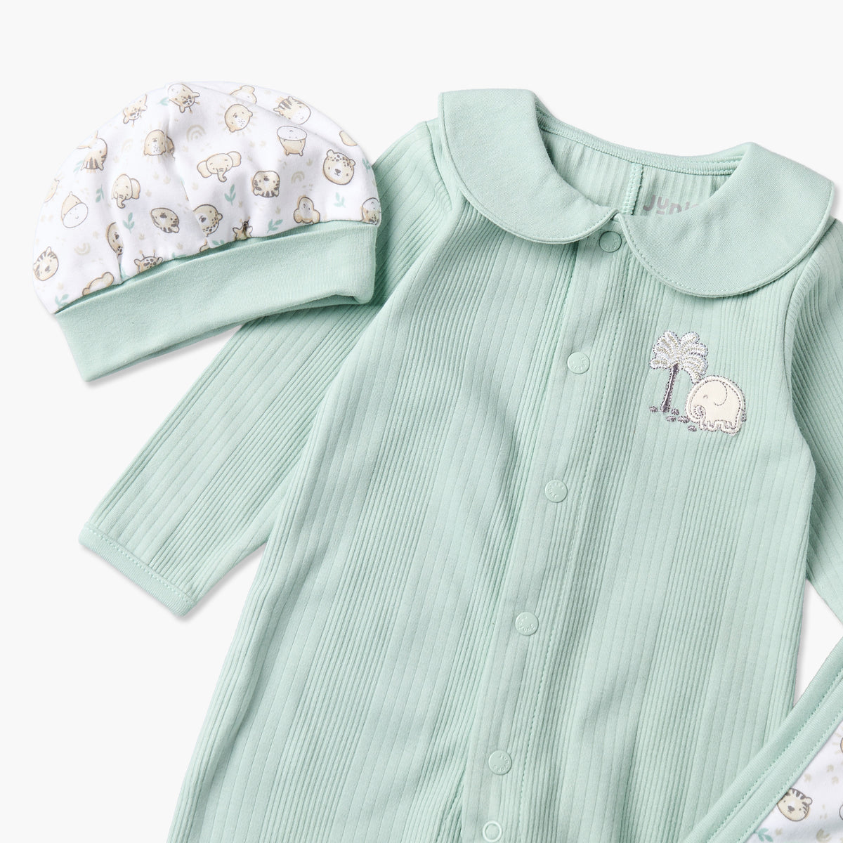 Set of 5 Juniors Clothing Gift Set with Elephant Print