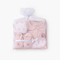 Set of 5 Juniors Clothing Gift Set with Floral Embroidary-undefined-image-1