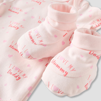 Set of 19 Juniors Clothing Gift Set with Slogan Print
