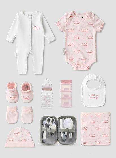 Set of 19 Juniors Clothing Gift Set with Slogan Print-baby-girls-clothing-setsandcoords-image-2