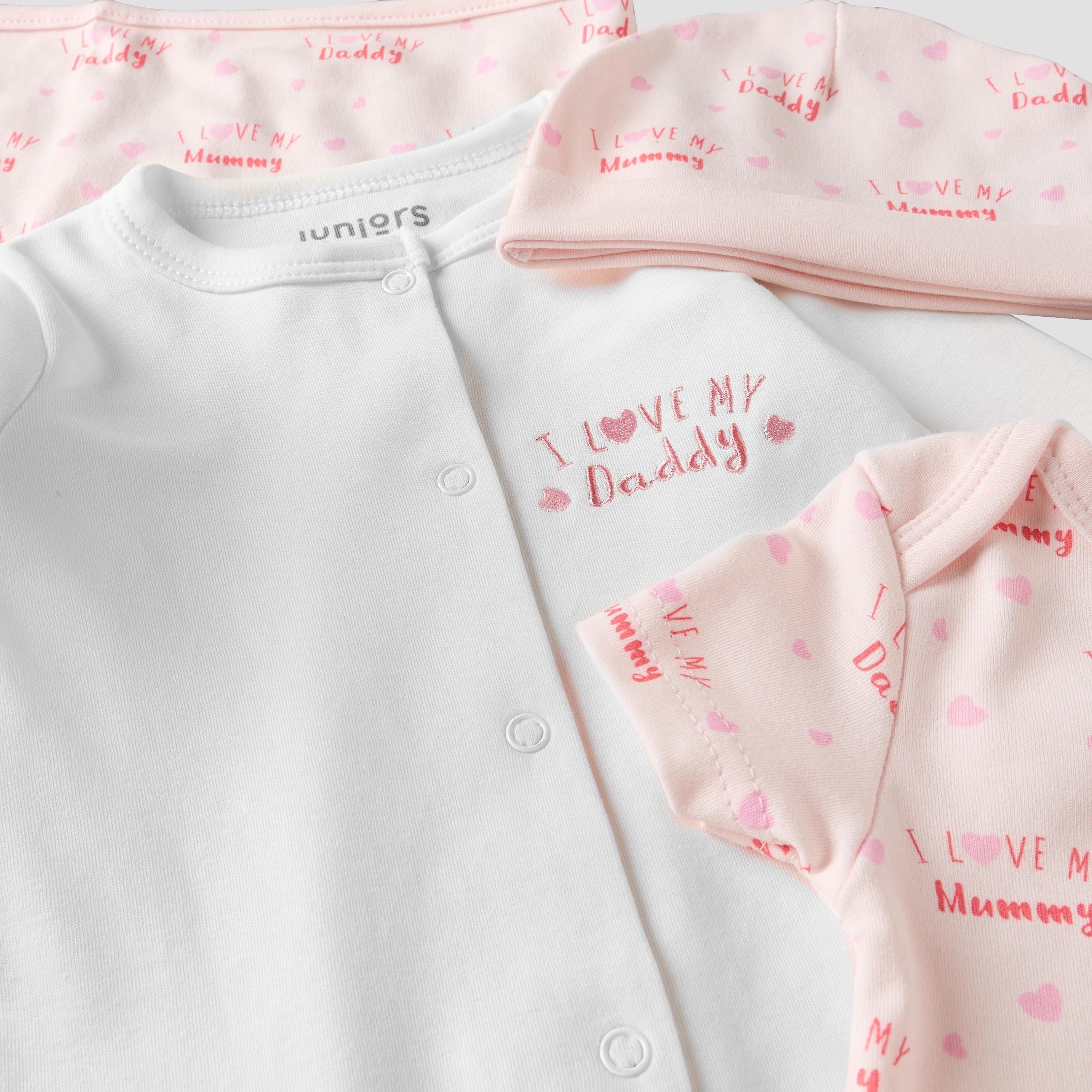 Set of 19 Juniors Clothing Gift Set with Slogan Print