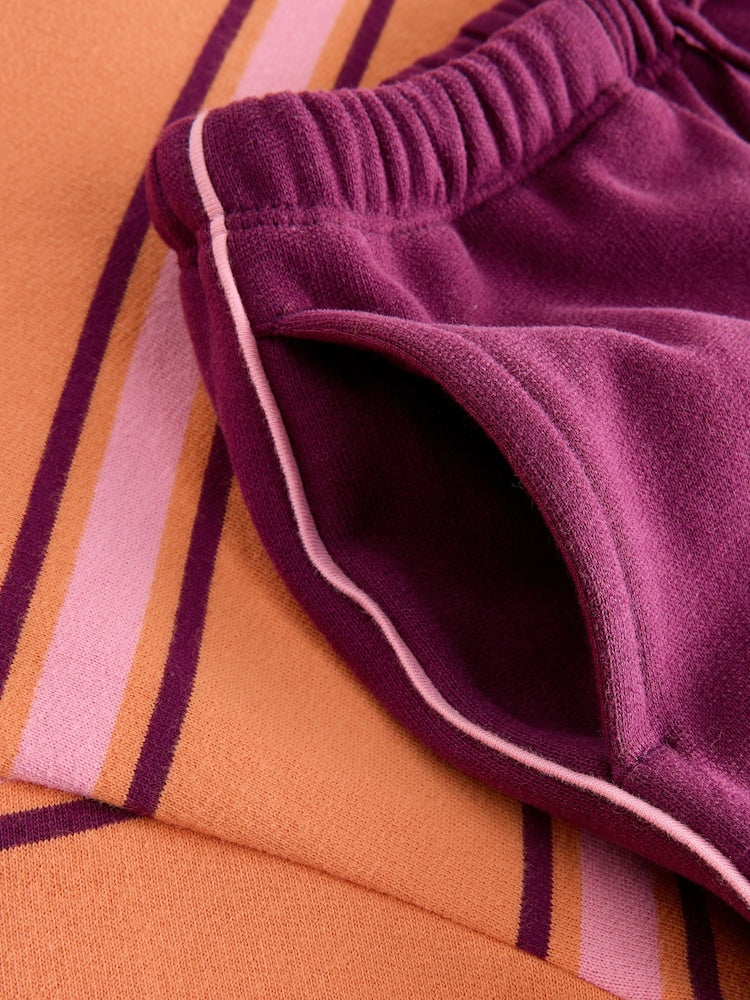 Orange/Purple Stripe