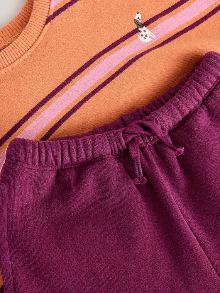 Orange/Purple Stripe