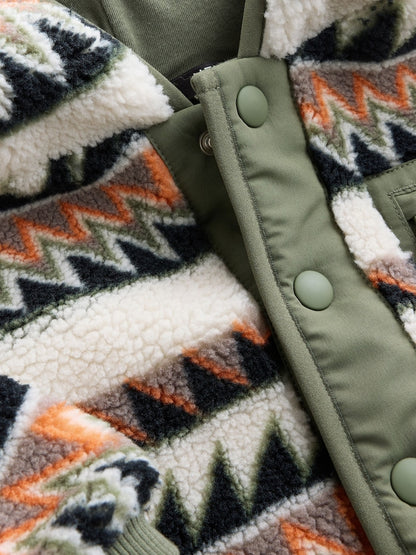 Khaki/Cream Aztech