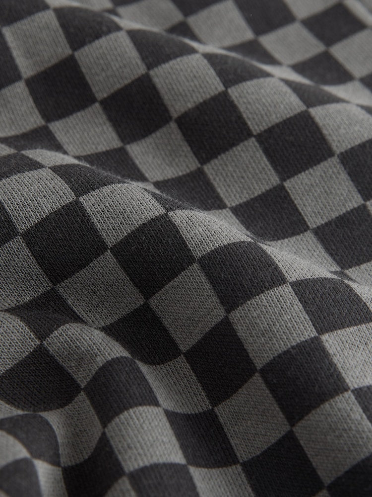 Mono Checkerboard Single Wide Leg Jersey Joggers (3mths-7yrs)