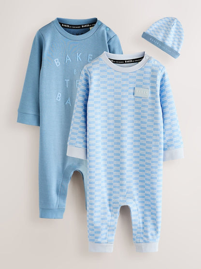 Baker by Ted Baker Romper and Reversible Hat Set