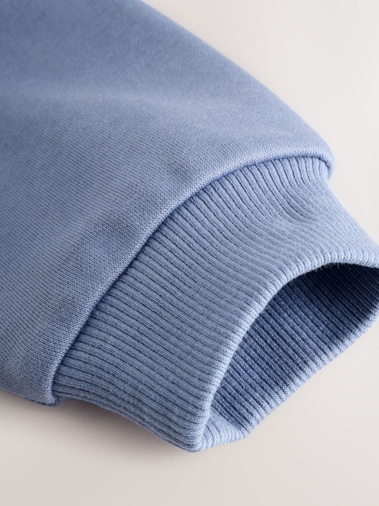 Light Blue Dino Logo Sweatshirt And Joggers Set (3mths-7yrs)