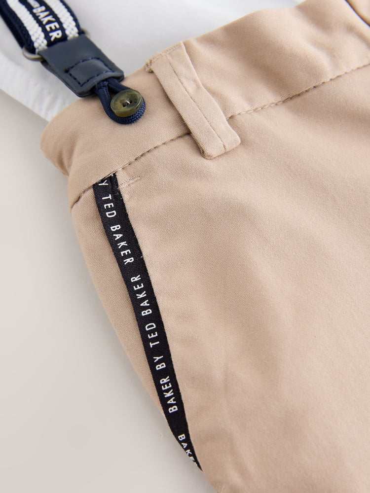 Baker by Ted Baker Shirt Trousers and Braces Set