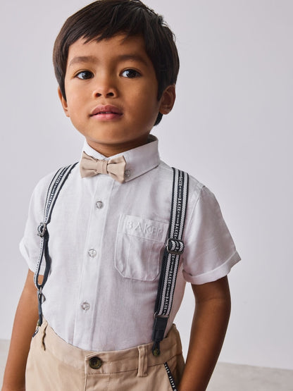 Baker by Ted Baker Shirt Trousers and Braces Set