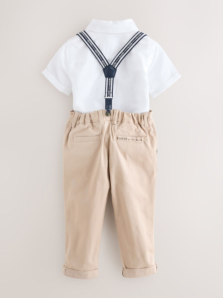 Baker by Ted Baker Shirt Trousers and Braces Set
