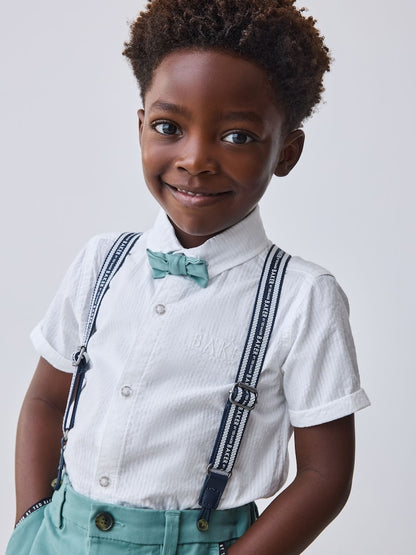 Baker by Ted Baker 3 Piece Shirt, Shorts and Braces Set