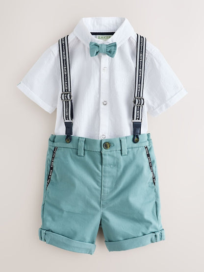 Baker by Ted Baker 3 Piece Shirt, Shorts and Braces Set