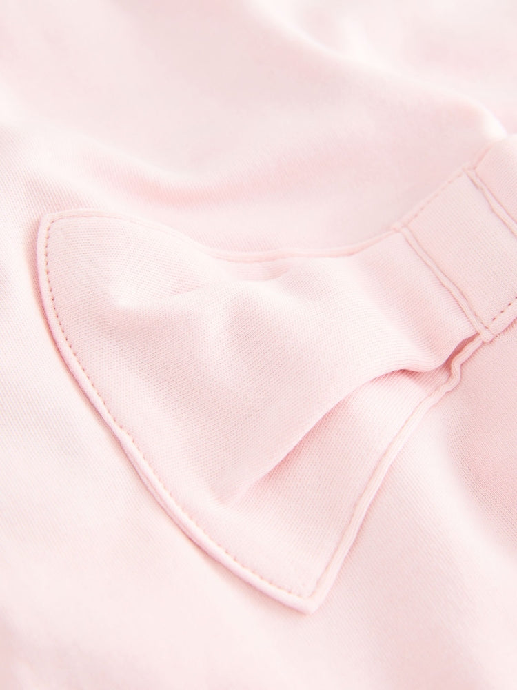 Baker by Ted Baker Pink Born In 2026 Ribbon Bow Sleepsuit