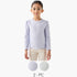 Juniors Ribbed T-shirt with Long Sleeves - Set of 2 - Multicolour / 1-2 yrs