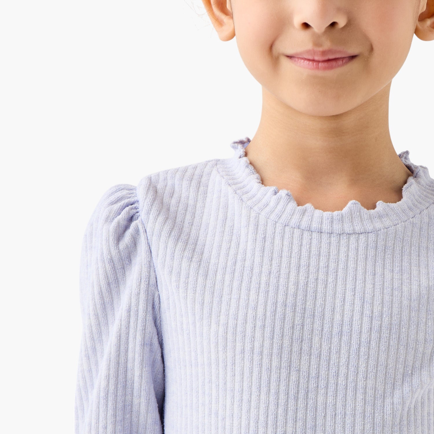 Juniors Ribbed T-shirt with Long Sleeves - Set of 2