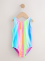 Rainbow Stripe Swimsuit (3mths-10yrs) - Size 3-6 Months (62-68cm)