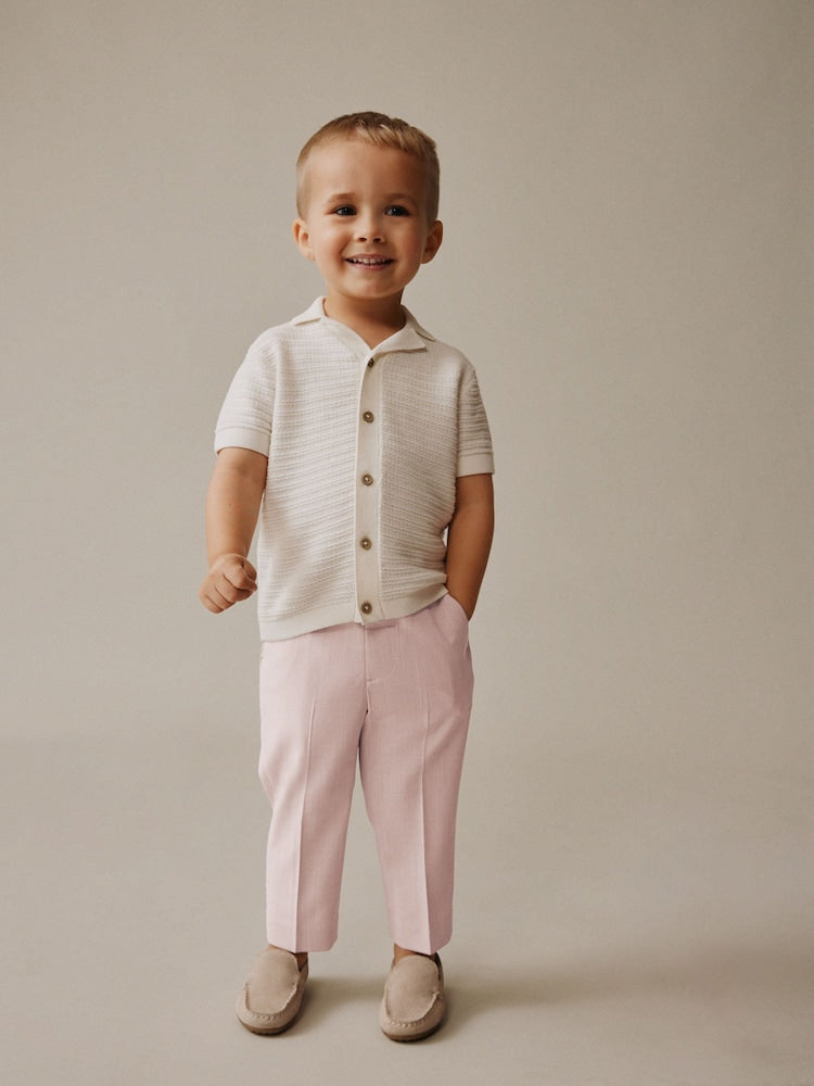 Pink Smart Trousers (3mths-7yrs)