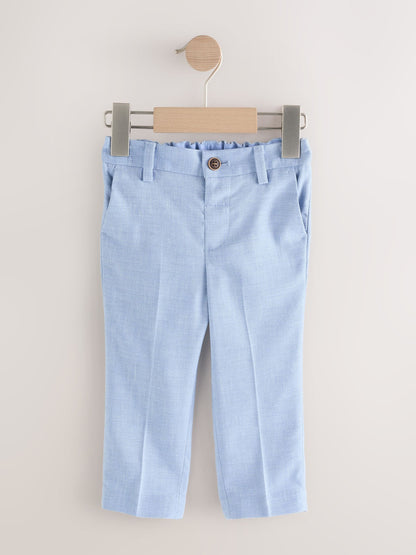 Blue Smart Trousers (3mths-7yrs) - Size 3-6 Months (62-68cm)