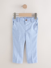 Blue Smart Trousers (3mths-7yrs) - Size 3-6 Months (62-68cm)