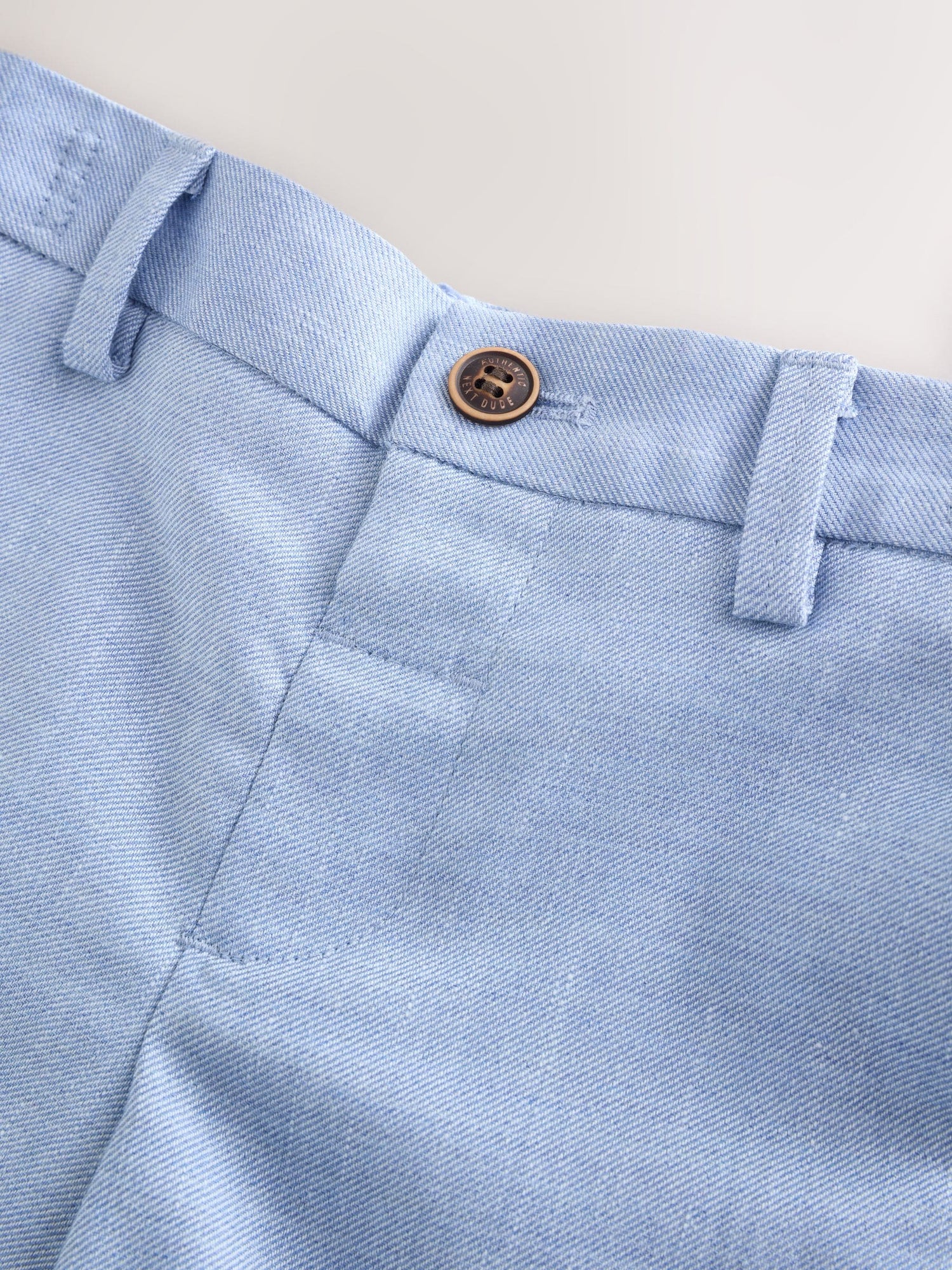 Blue Smart Trousers (3mths-7yrs) - Size 3-6 Months (62-68cm)