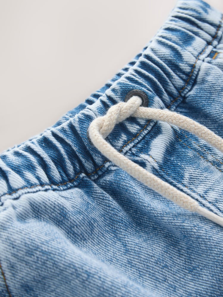 Mid Blue Denim Loose Fit Jeans (3mths-7yrs)