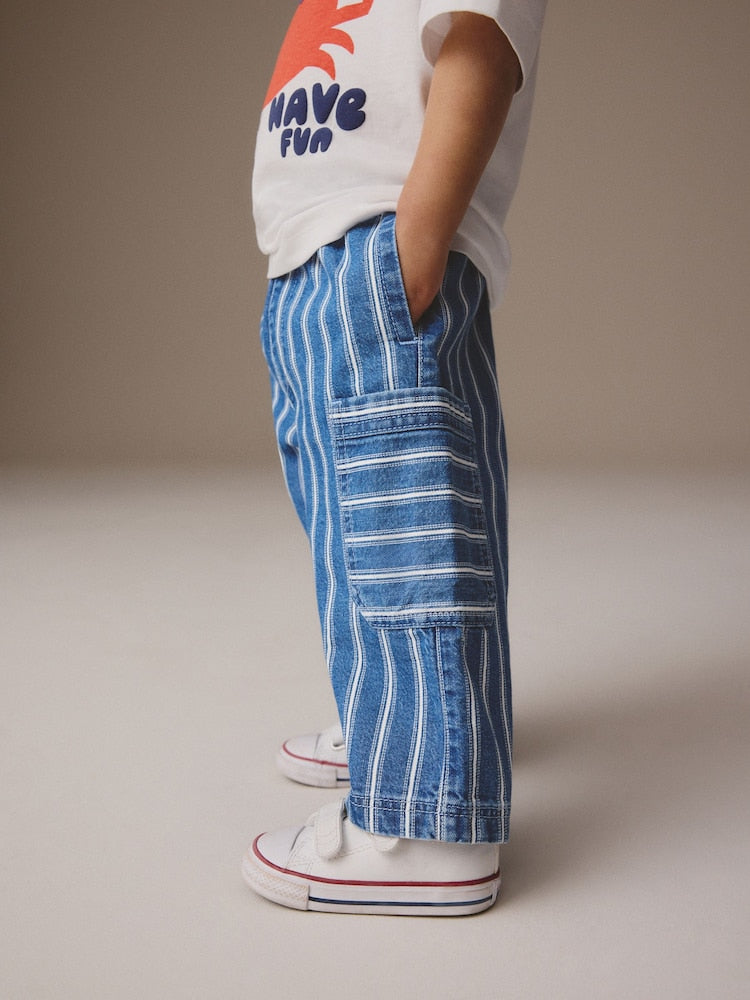 Mid Blue Stripe