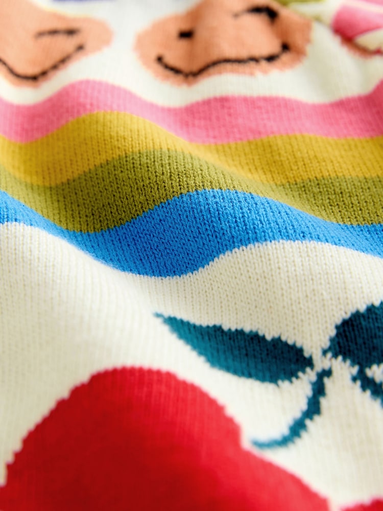 Multi Fun Printed Cardigan (3mths-7yrs) - Size 3-6 Months (62-68cm)