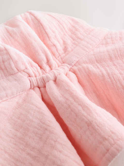 Light Pink Baby Summer Hat - Size 50cm (First Size)