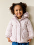 Light Pink Cherry Shower Resistant Printed Coat (3mths-7yrs) - Size 3-6 Months (62-68cm) - Light Pink Cherry