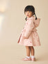 Pink Strawberry Embroidery Shower Resistant Skirted Coat (3mths-7yrs) - Size 3-6 Months (62-68cm) - Pink Strawberry Embroidery
