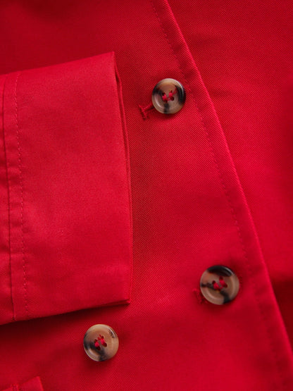 Red Shower Resistant Coat (3mths-7yrs) - Size 3-6 Months (62-68cm)