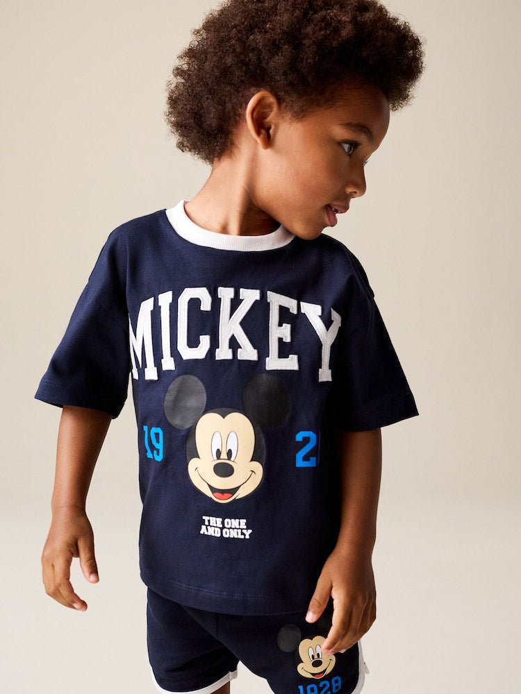 Navy Blue/White