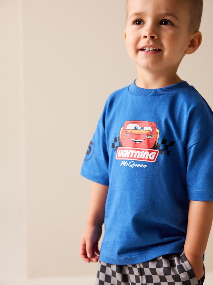 Blue Disney Cars T-Shirt and Shorts Set (9mths-8yrs)