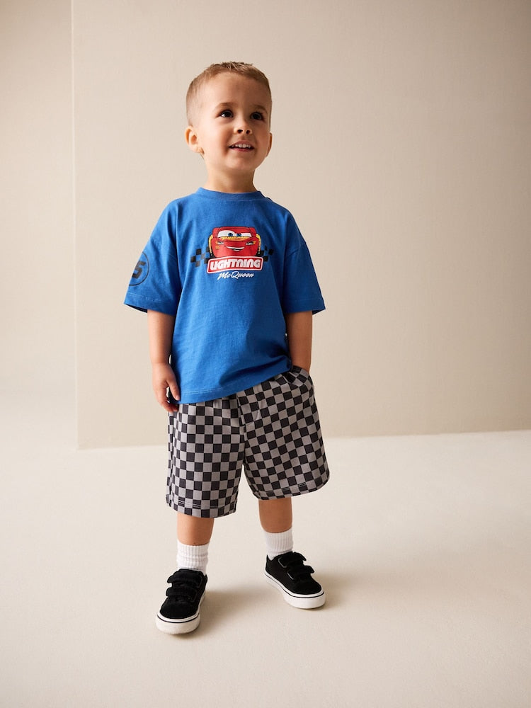 Blue Disney Cars T-Shirt and Shorts Set (9mths-8yrs)
