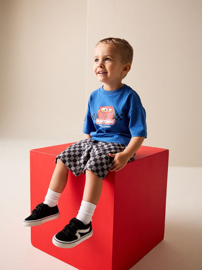 Blue Disney Cars T-Shirt and Shorts Set (9mths-8yrs)