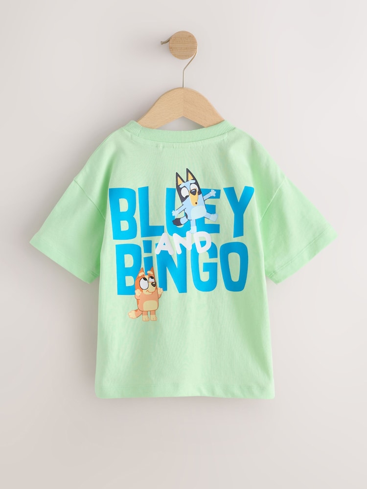Mint Green Bluey Short Sleeve T-Shirt (12mths-7yrs)