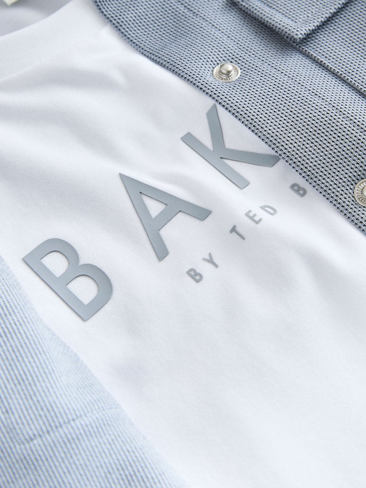 Baker by Ted Baker 3 Piece Textured Jacket T-Shirt and Trousers Set
