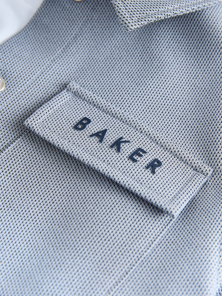 Baker by Ted Baker 3 Piece Textured Jacket T-Shirt and Trousers Set