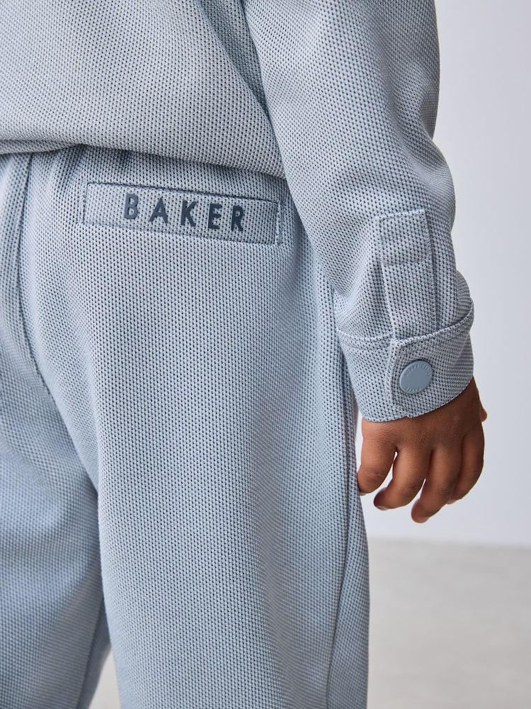 Baker by Ted Baker 3 Piece Textured Jacket T-Shirt and Trousers Set