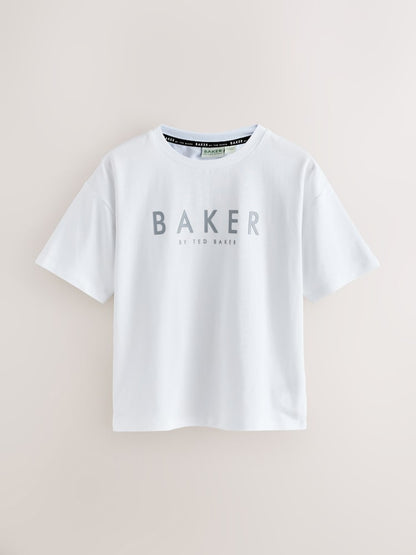 Baker by Ted Baker 3 Piece Textured Jacket T-Shirt and Trousers Set