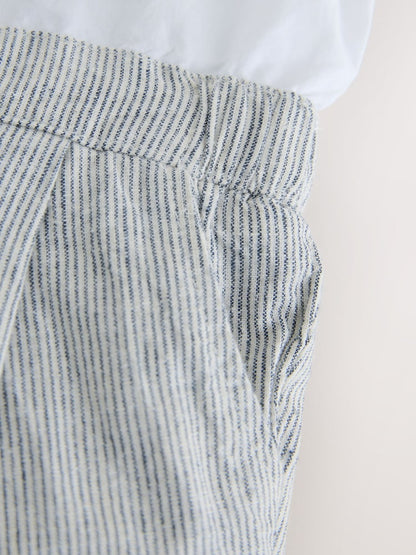 Baker by Ted Baker Blue/Navy Textured Smart Romper
