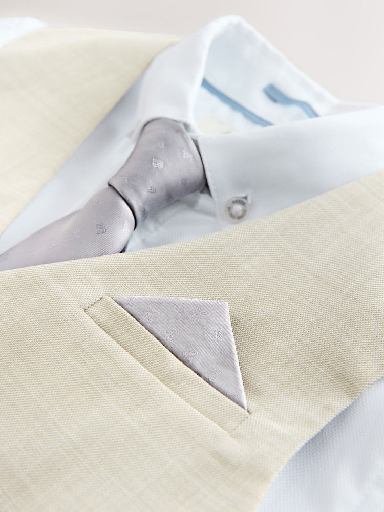 Baker by Ted Baker Waistcoat, Shirt And Tie Set