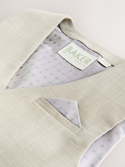 Baker by Ted Baker Waistcoat, Shirt And Tie Set