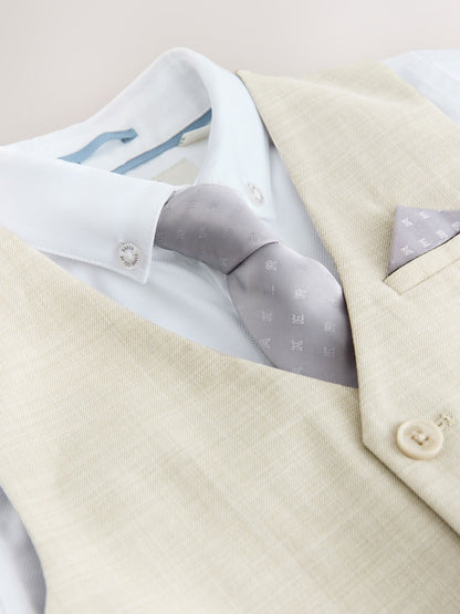 Baker by Ted Baker Waistcoat, Shirt And Tie Set