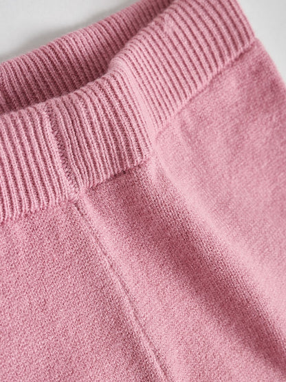 Pink Sheep Scene Baby Knitted Jumper and Leggings Set 2 Piece (0mths-2yrs)