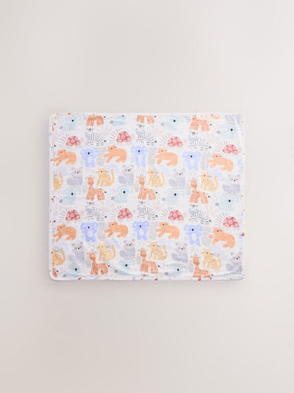Safari Cotton Baby Muslin Blanket