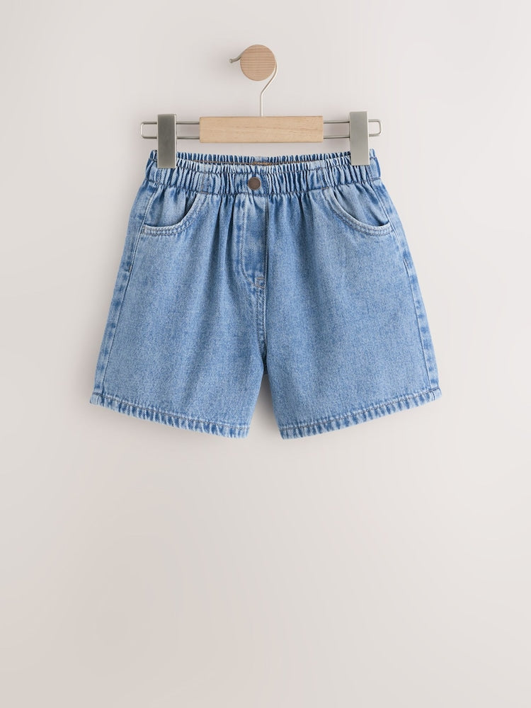 Mid Blue Pull On Denim